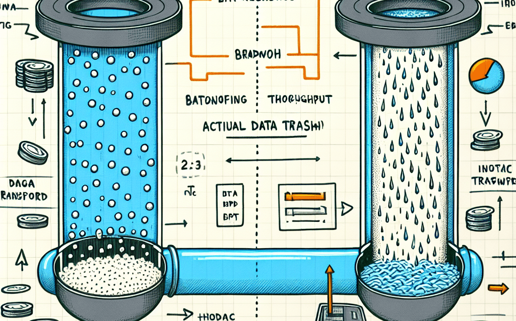 Perbedaan Bandwidth dan Throughput